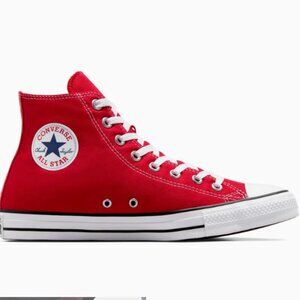 Red Chuck Taylor All Star Canvas High Top